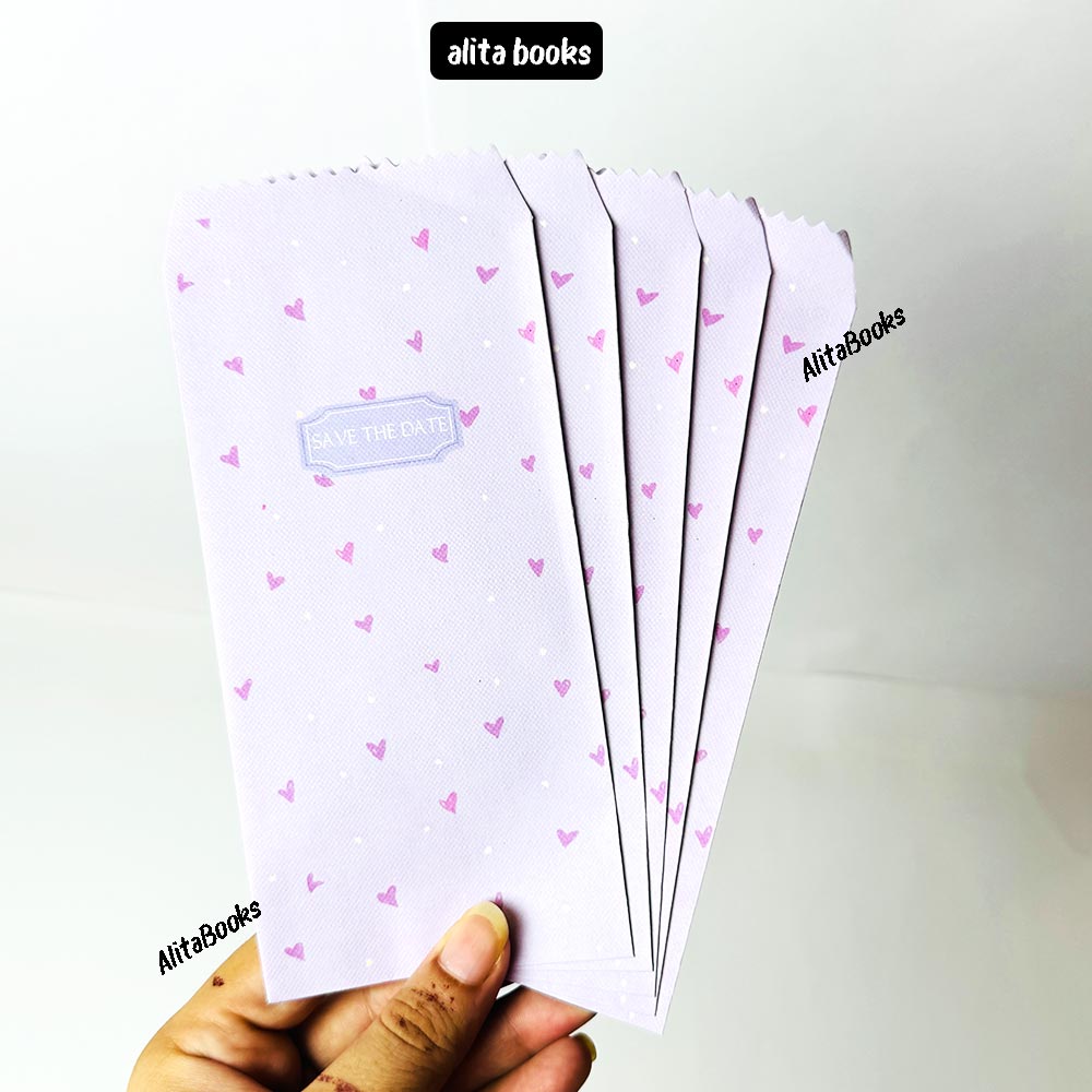 Pack of 5 Purple - Envelopes