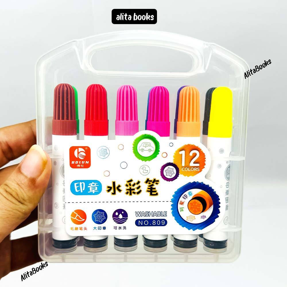 Pack of 12 Marker Colors