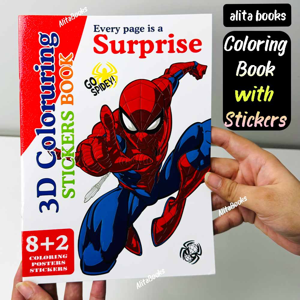 Spiderman Coloring Book