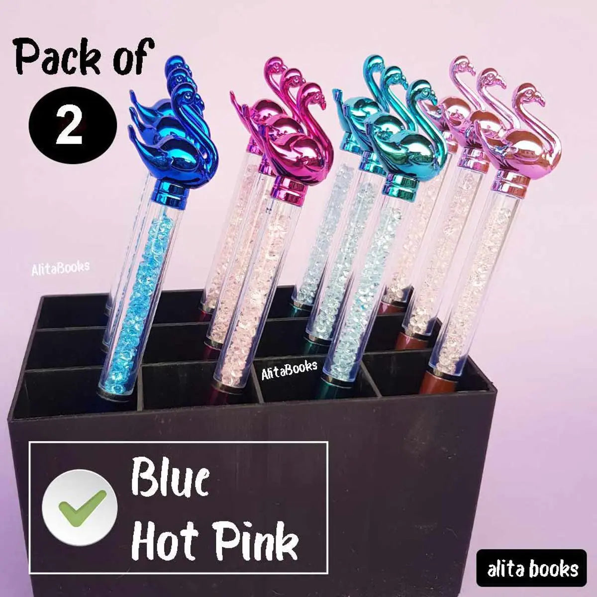 Pack of 2 Flamingo - Ballpoint Pen