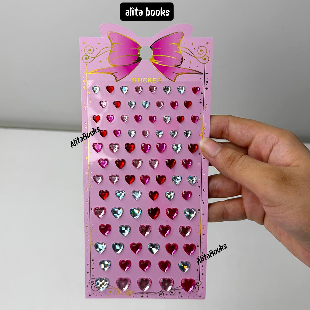 Shinny Heart Stickers