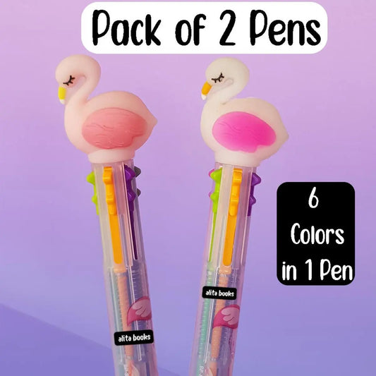 Pack of 2 Flamingo - Ballpoint Pen