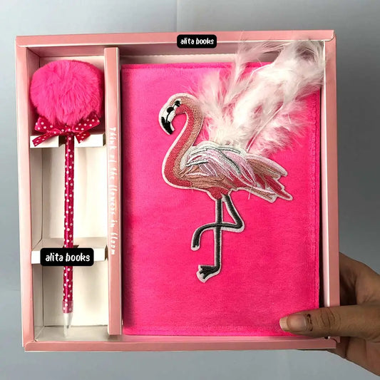 Flamingo Fur - Diary Set