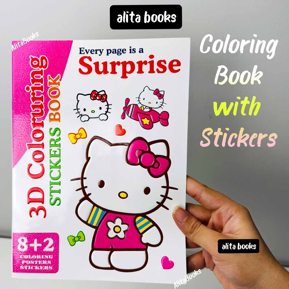 Hello Kitty Coloring Book