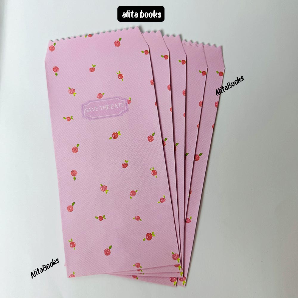 Pack of 5 - Pink Envelopes