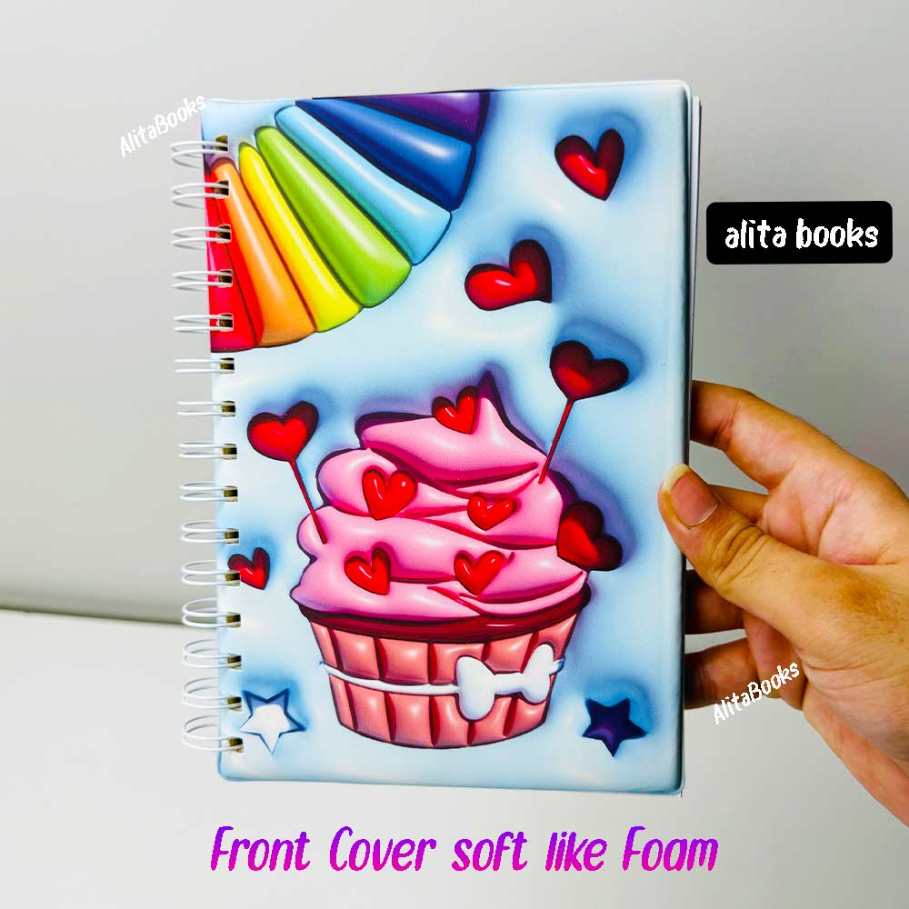 Cupcake foam diary