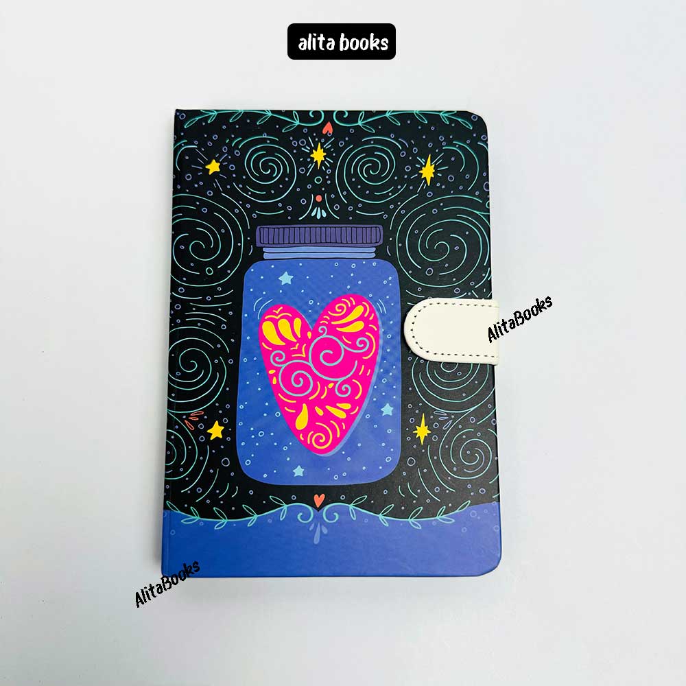 Magnetic Heart Jar - Diary