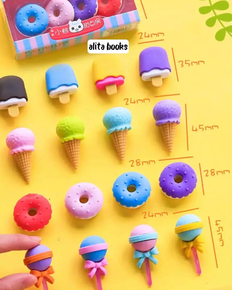 Cute Desert - Erasers