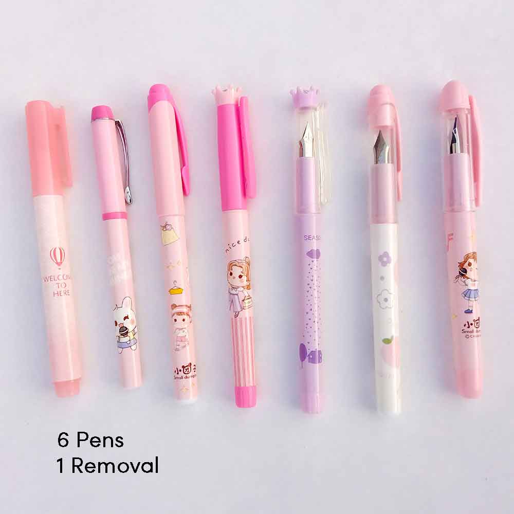 Cute 7 in 1 - Pen Set