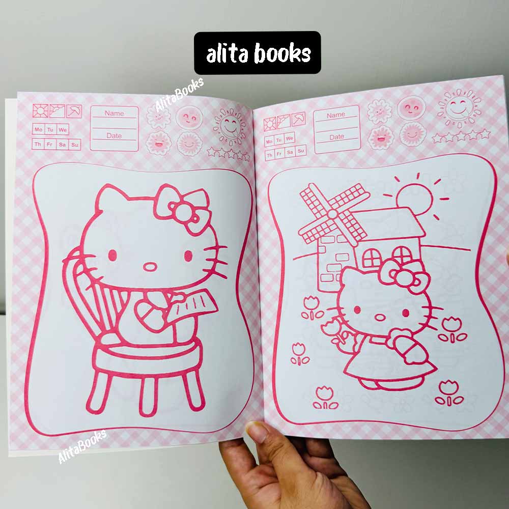 Hello Kitty Coloring Book