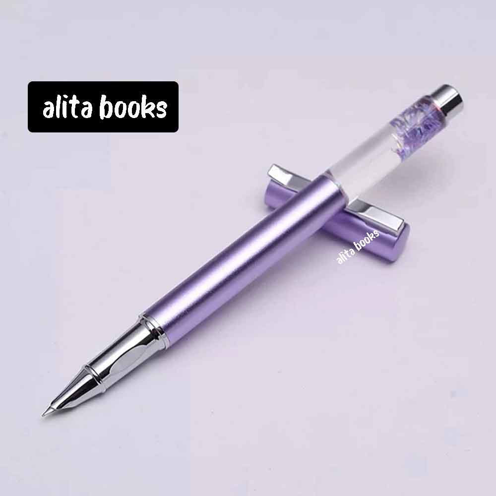 Premium Metal Glitter Tail - Pen