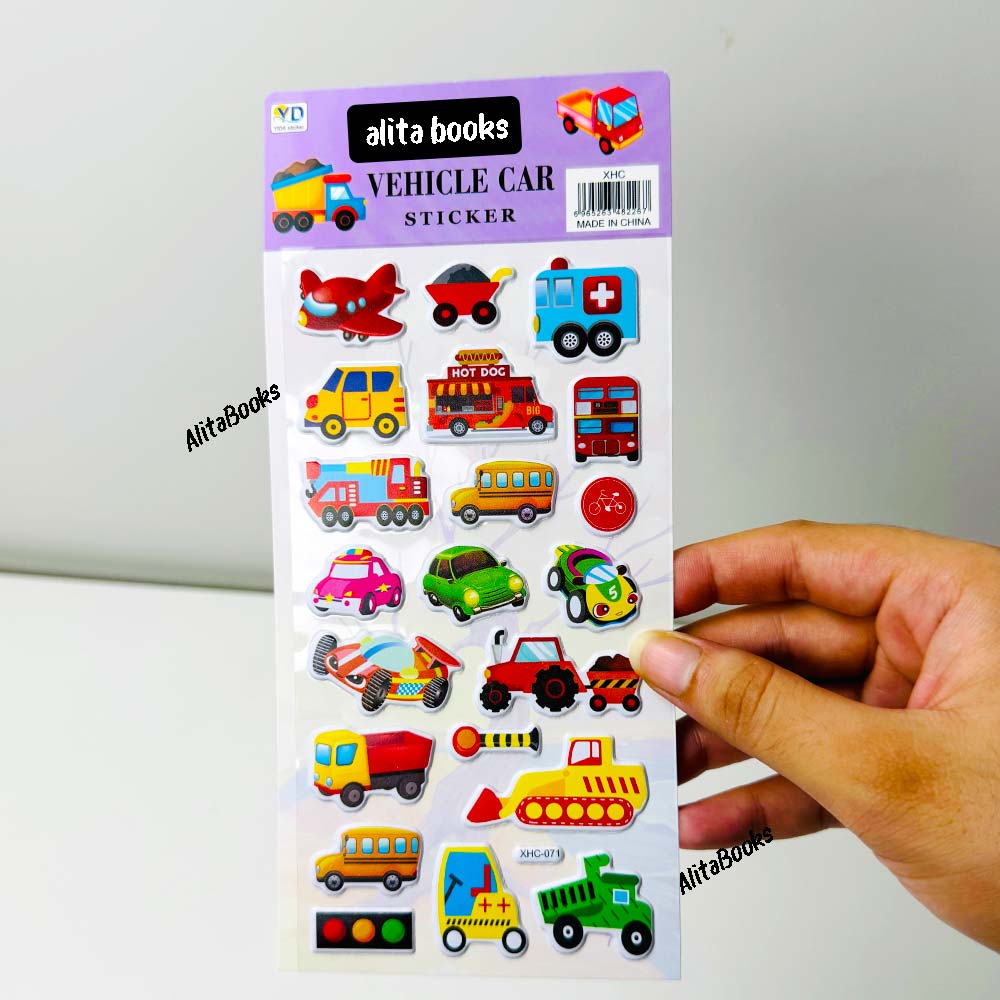 Pack 0f 4 Boys Character- Stickers