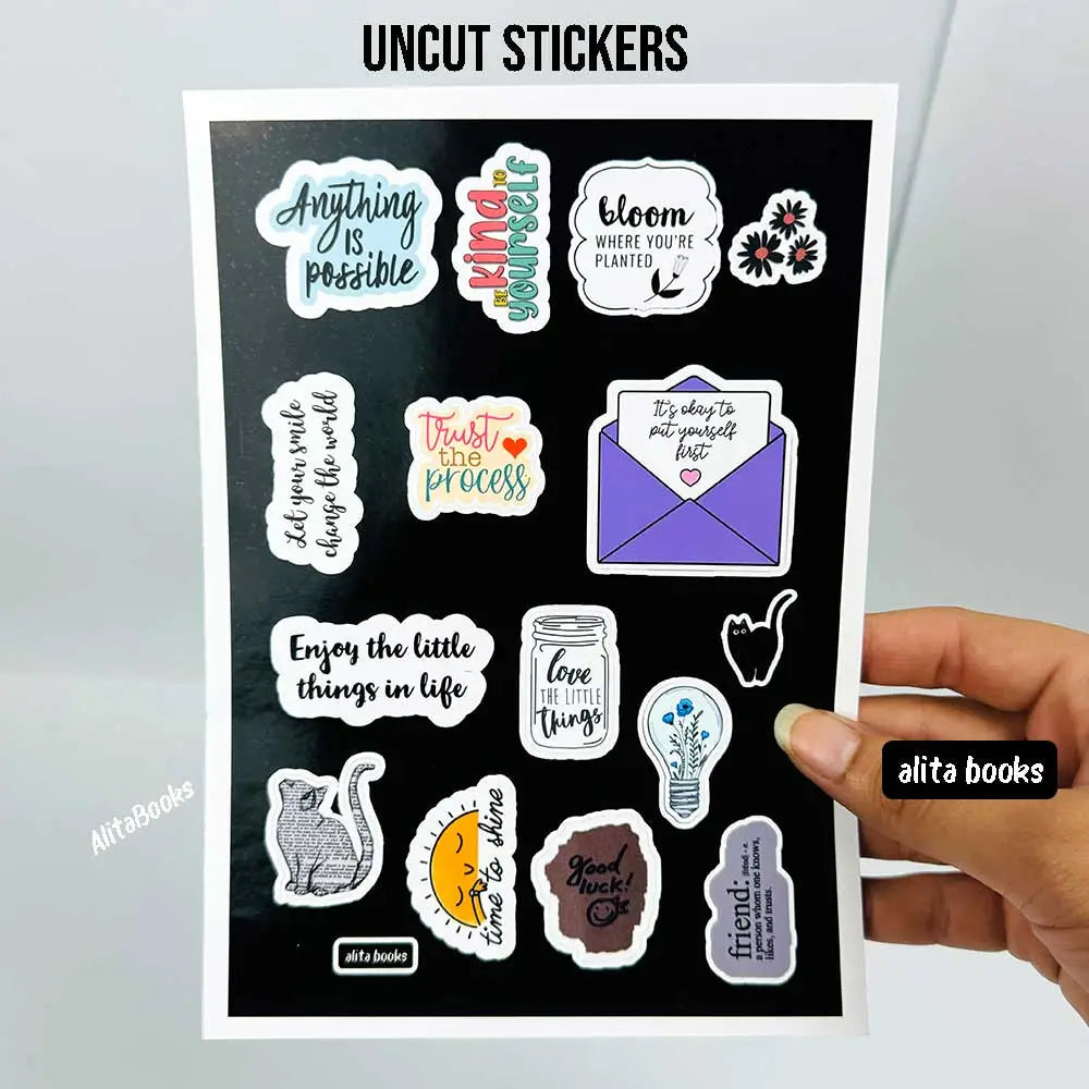 Pack of 4 Uncut - Stickers