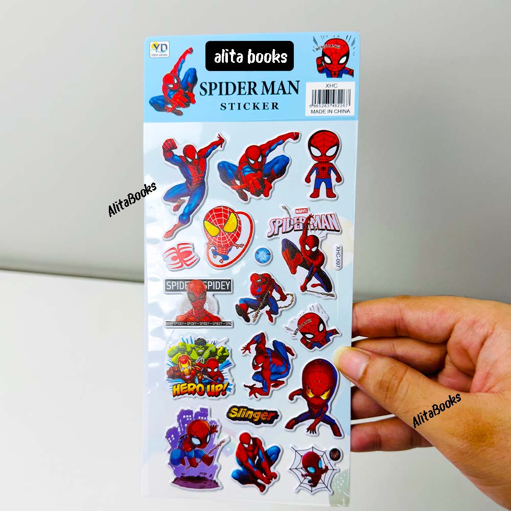 Pack 0f 4 Boys Character- Stickers