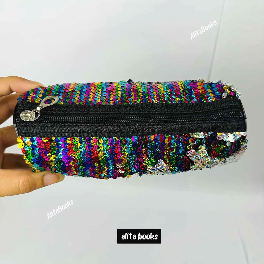 Sequin Zipper - Pouch