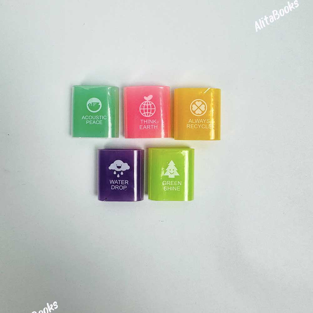 Pack of 5 Jelly - Erasers