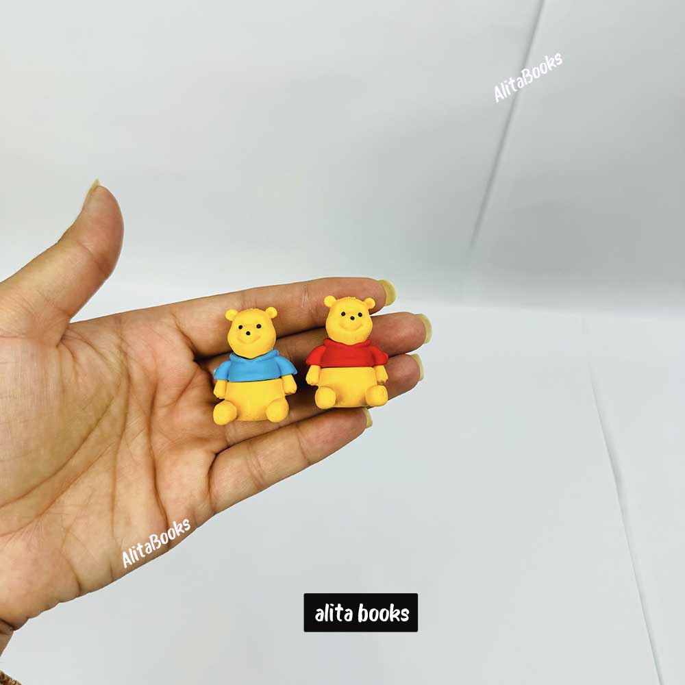 Pack of 4 Pooh - Erasers