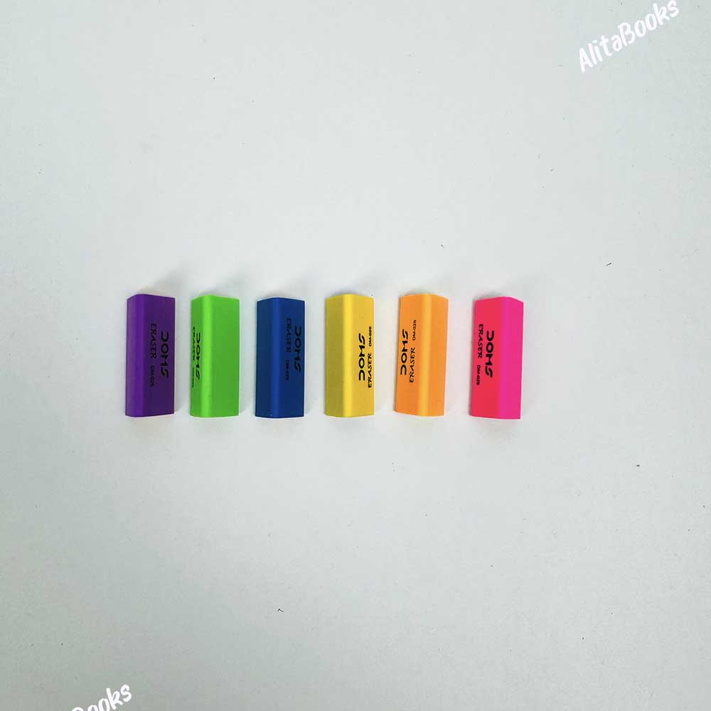 Pack of 6 Bar - Erasers