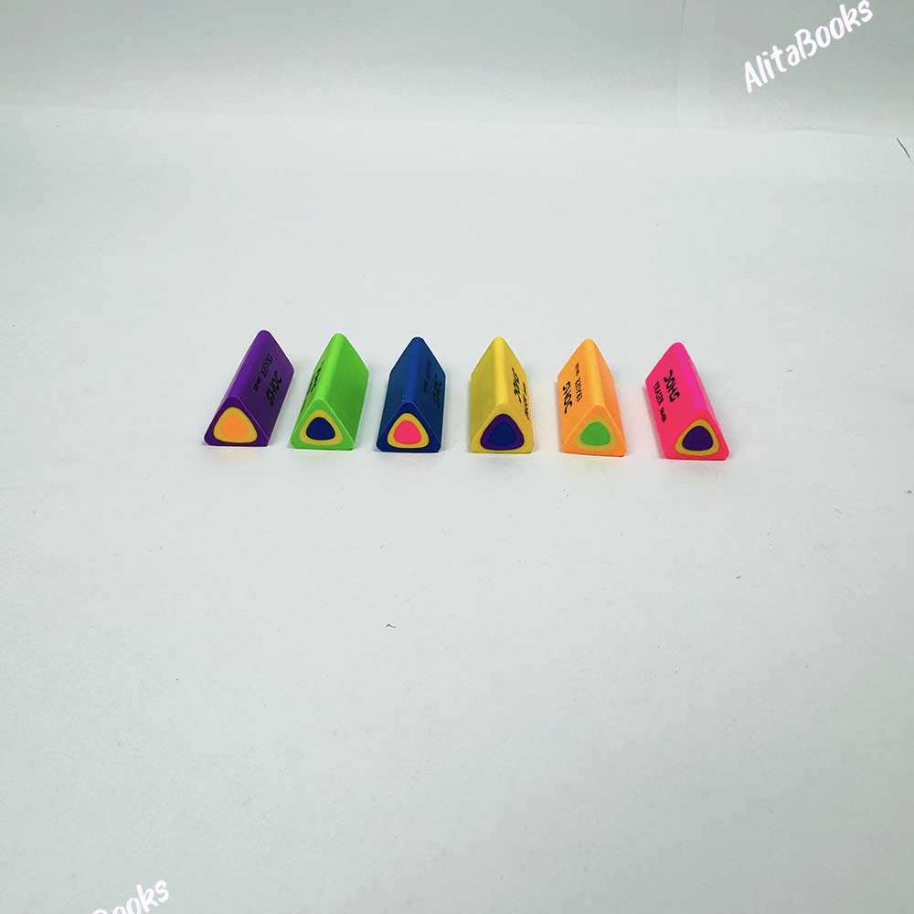 Pack of 6 Bar - Erasers