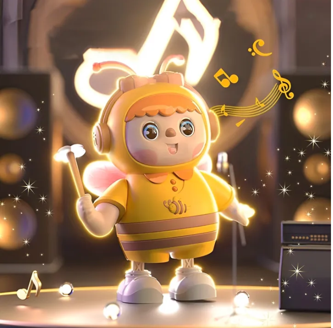 Dancing Bee with Music