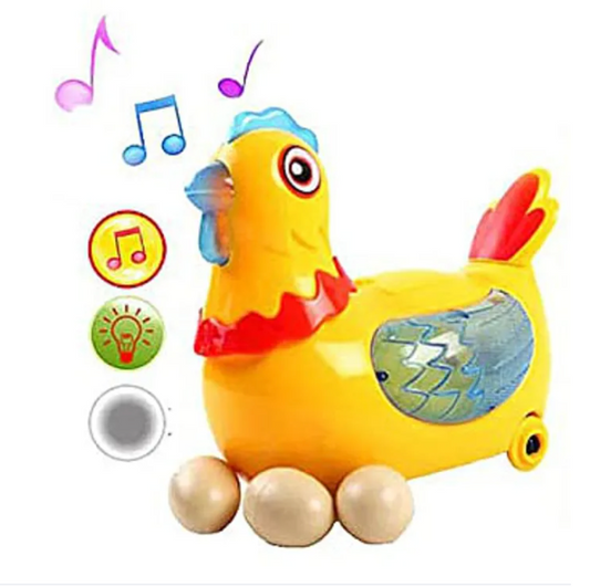 Musical Hen lying eggs